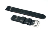 Black Pilot Maya Leather Strap