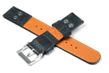 Black Pilot Maya Leather Strap