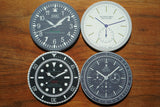 Watch Dial Ceramic Coaster Set