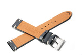Black Horween Chromexcel Vintage Leather Watch Strap