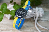 Ukraine Ribbed Nylon Watch Strap