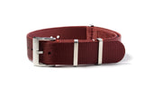 Garnet Loop Seatbelt Watch Strap