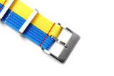Ukraine Ribbed Nylon Watch Strap