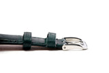 Green Alligator Leather Watch Strap