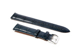 Blue Alligator Leather Watch Strap