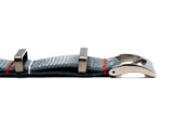 Grey DLC Loop Seatbelt Watch Strap