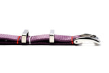 Eggplant Loop Seatbelt Watch Strap