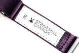 Eggplant Loop Seatbelt Watch Strap