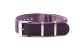 Eggplant Loop Seatbelt Watch Strap