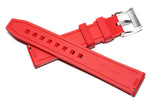 Red Engineer I Fluorine Rubber Watch Strap