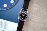 Dark Brown Horween Chromexcel Vintage Leather Watch Strap