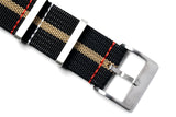 Tamama Ribbed Nylon Watch Strap