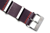 Violet Dawn Loop Seatbelt Watch Strap