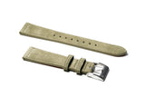 Oliva Suede Leather Watch Strap