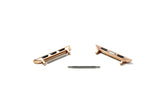 Set of Rose Gold Interchangeable Adapters for Apple Watch