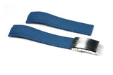 Blue Textured CTS Rubber Strap