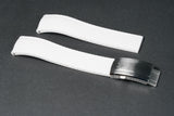White Textured CTS Rubber Strap
