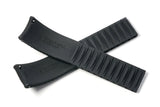 Black Textured CTS Rubber Strap