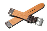 Dark Brown Horween Chromexcel Vintage Leather Watch Strap