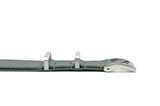 22mm Grey Seatbelt Nylon Watch Strap (Classic Length)