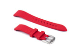 SMC Rubber - Red Basic Vulcanized Rubber Strap