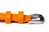 SMC Rubber - Orange Basic Vulcanized Rubber Strap