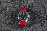 SMC Rubber - Red Basic Vulcanized Rubber Strap