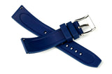 22mm SMC Rubber - Blue Professional Fluorine Rubber Strap