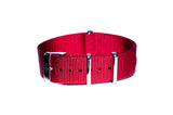 Canadian Red Nylon Watch Strap
