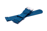 22mm Ocean Blue 2-Piece Nylon Watch Strap (Clearance)