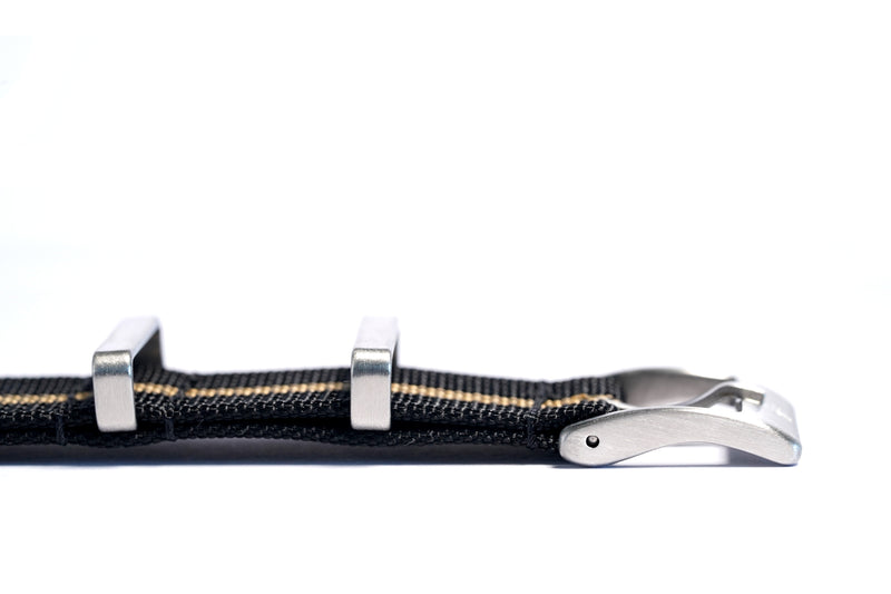 Tamama Ribbed Nylon Watch Strap