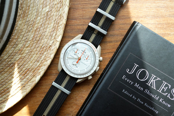 Tamama Ribbed Nylon Watch Strap