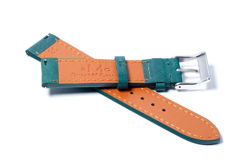 Turquoise Mozart Leather Strap