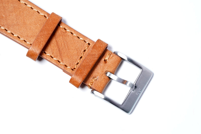 Caramel Mozart Leather Strap