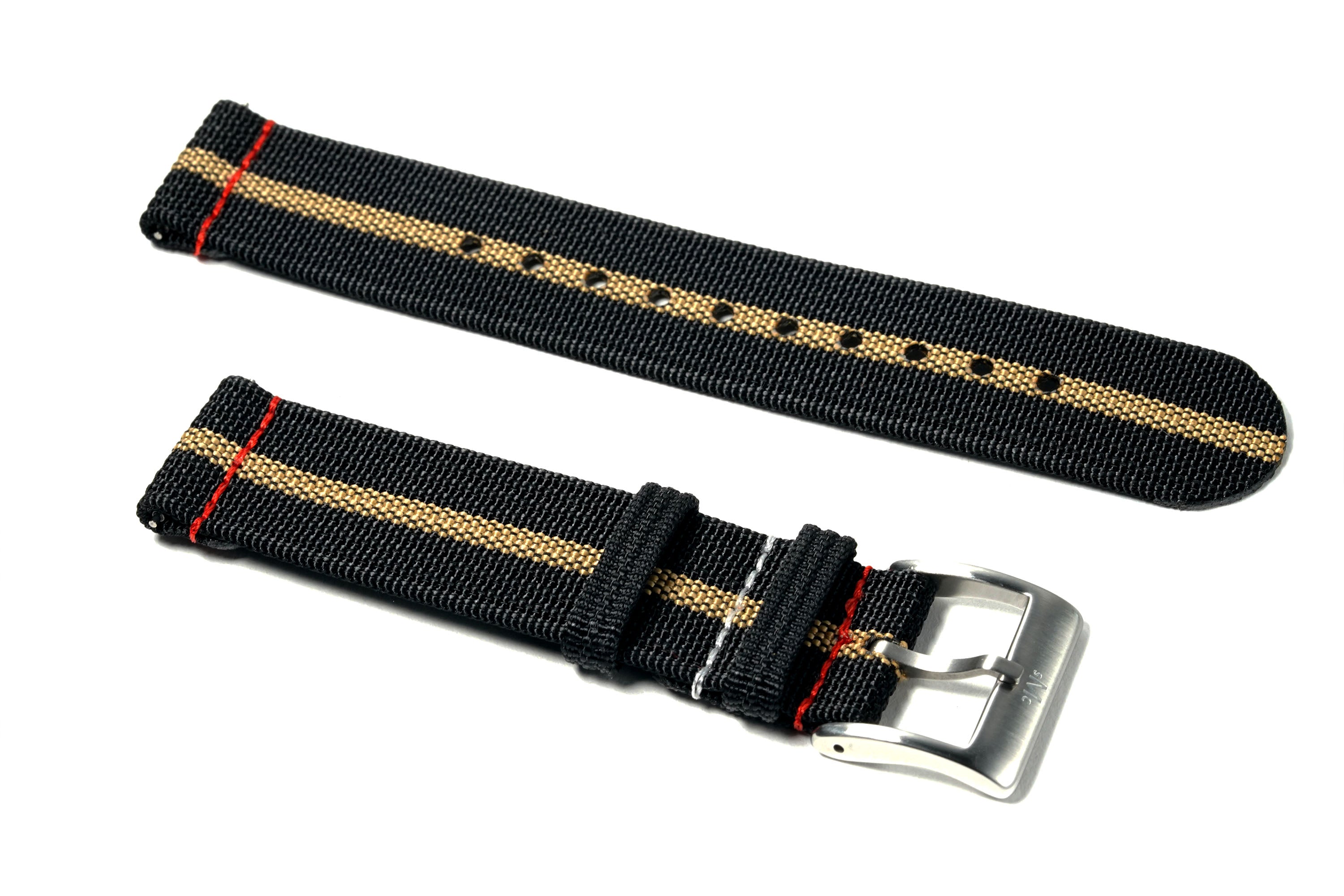 Tamama 2-Piece Ribbed Nylon Watch Strap – Strap Mill Canada