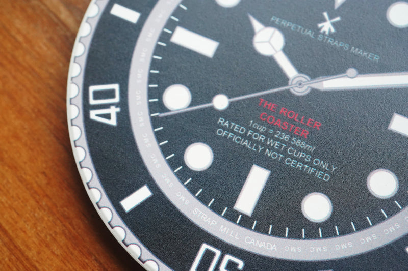 Watch Dial Ceramic Coaster Set