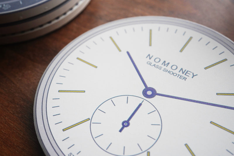 Watch Dial Ceramic Coaster Set