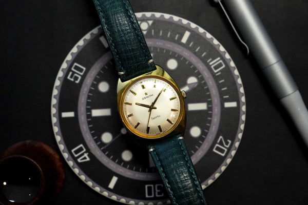Ocean Palmellato Padded Leather Watch Strap