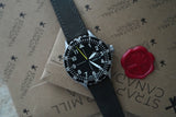 Grey Mozart Leather Strap