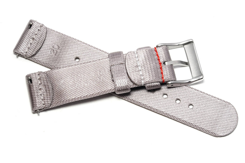 Lilac 2-Piece Loop Seatbelt Watch Strap