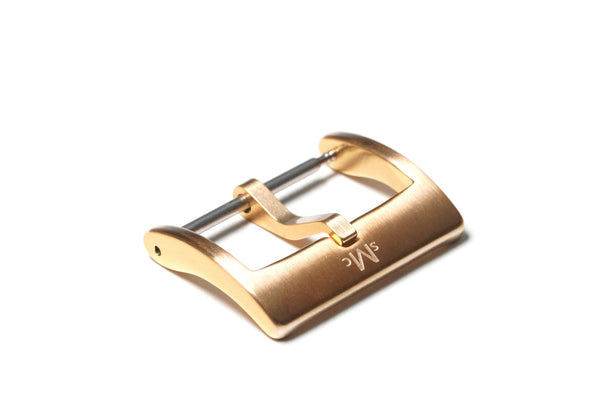 Yellow Gold Plated Watch Strap Buckle
