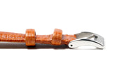 Carrot Palmellato Padded Leather Watch Strap