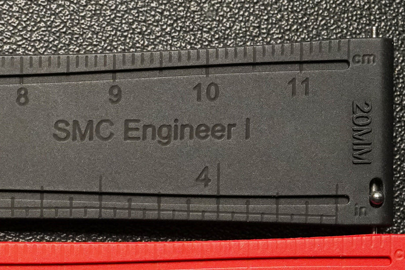 Black Engineer I Fluorine Rubber Watch Strap