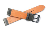 Grey Mozart Leather Strap