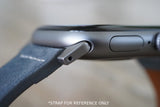Set of Silver Interchangeable Adapters for Apple Watch Type 2