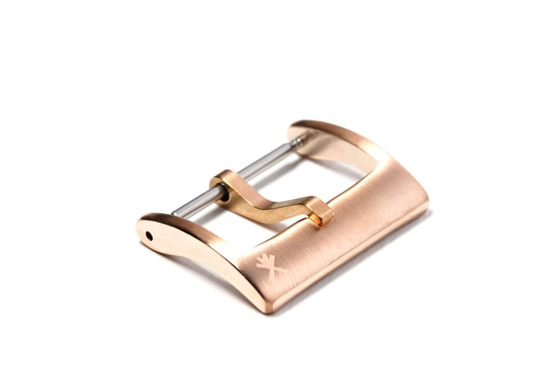 Rose Gold Plated Watch Strap Buckle