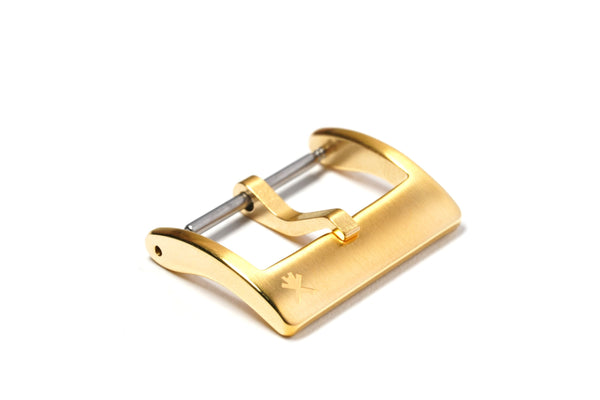 Bright Gold Plated Watch Strap Buckle