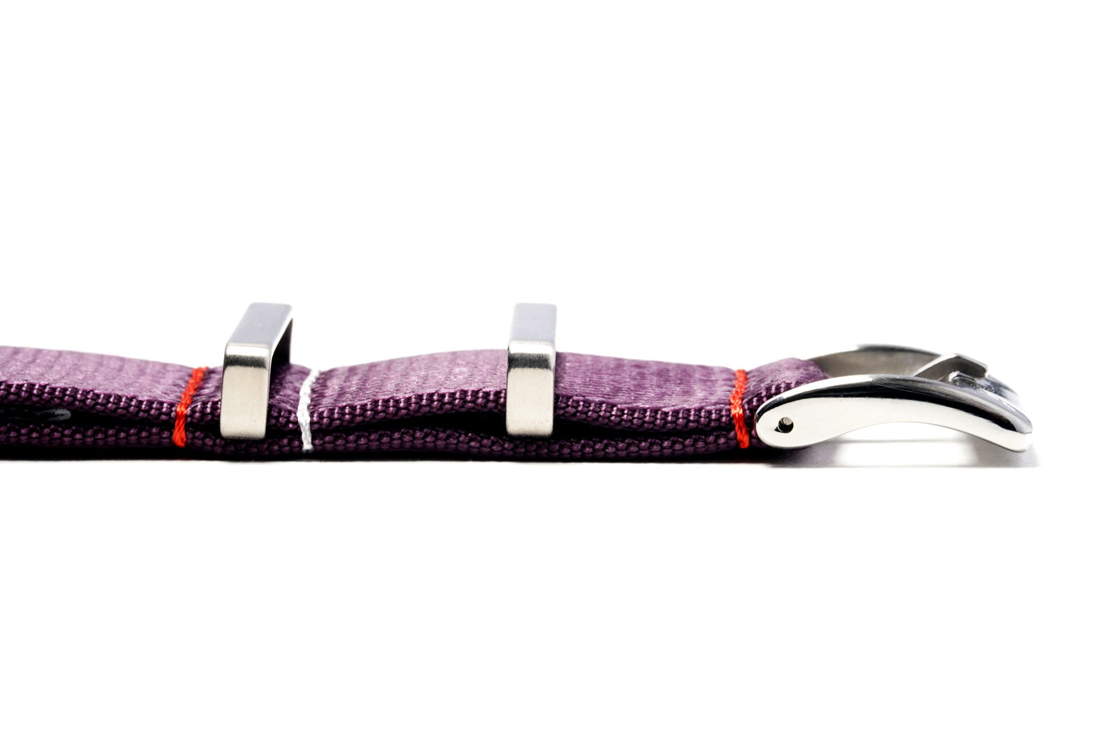 Eggplant Loop Seatbelt Watch Strap – Strap Mill Canada