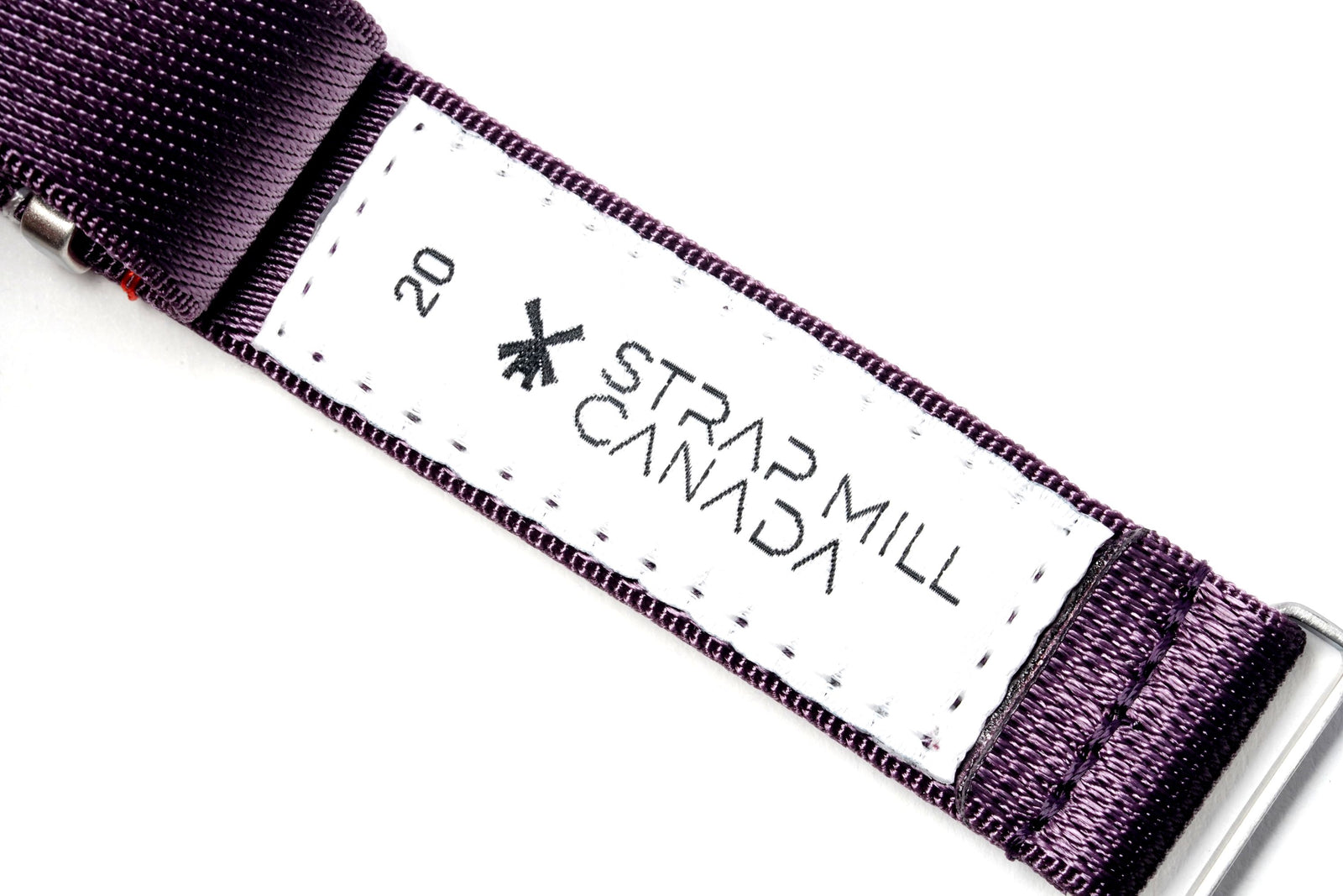 Eggplant Loop Seatbelt Watch Strap – Strap Mill Canada