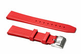 Red Engineer I Fluorine Rubber Watch Strap